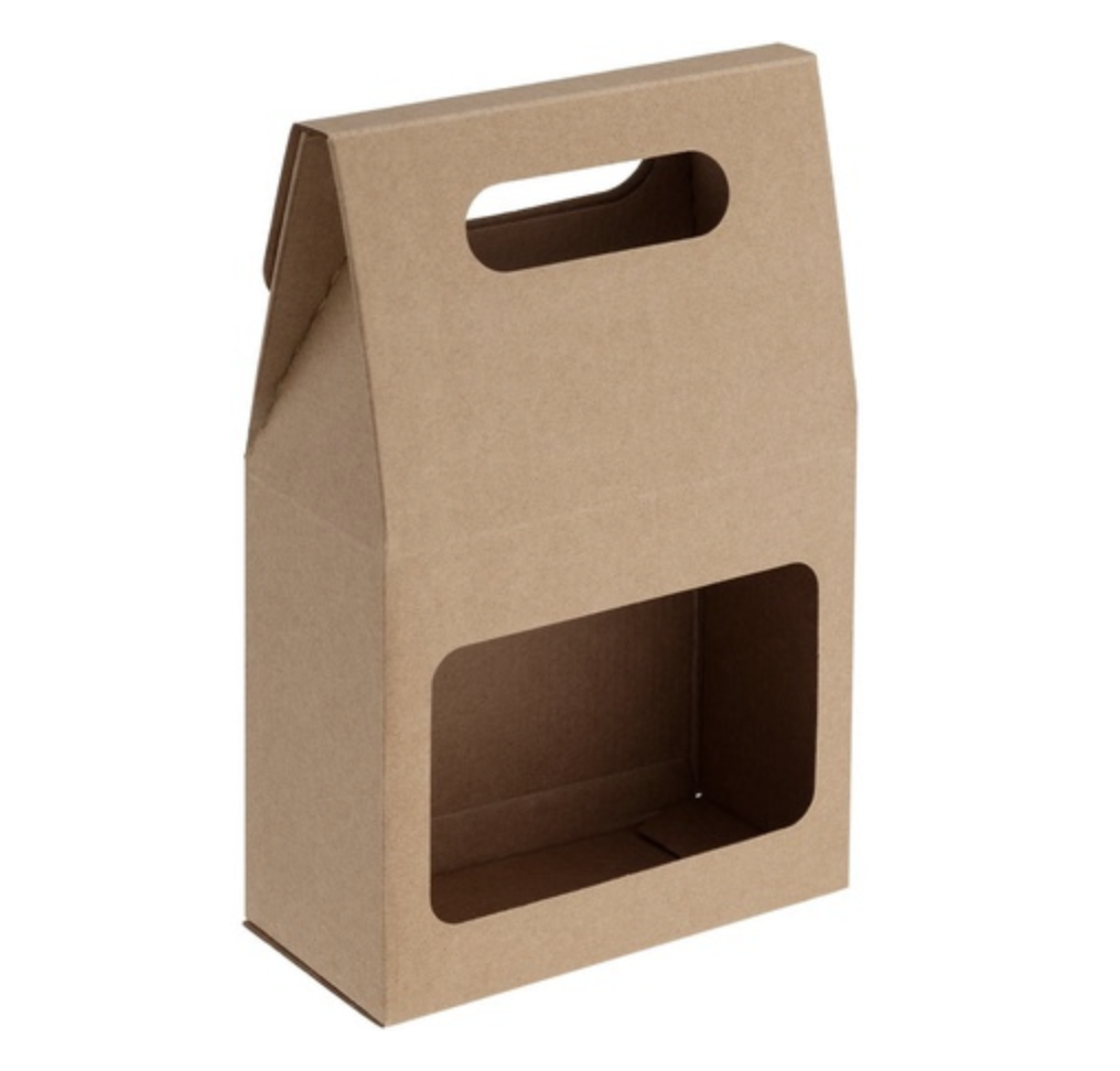 Делаем коробки с окном и с ручкой (а так же аналоги)