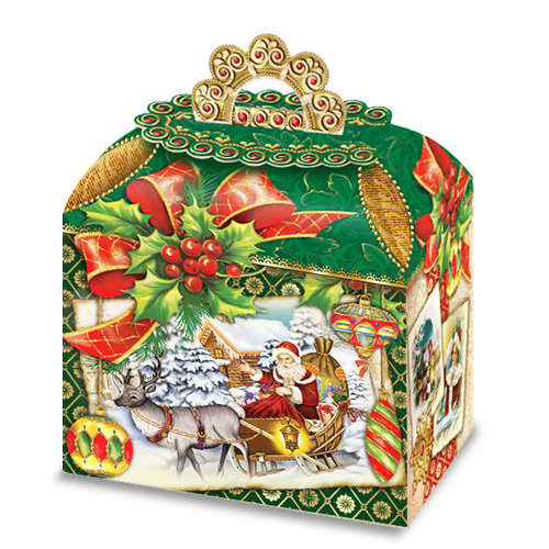 Мы производим коробки из картона 300гр, с полноцветной печатью и любой фигурной вырубкой